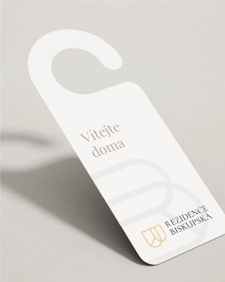 Rezidence Biskupská - visačka Vítejte doma