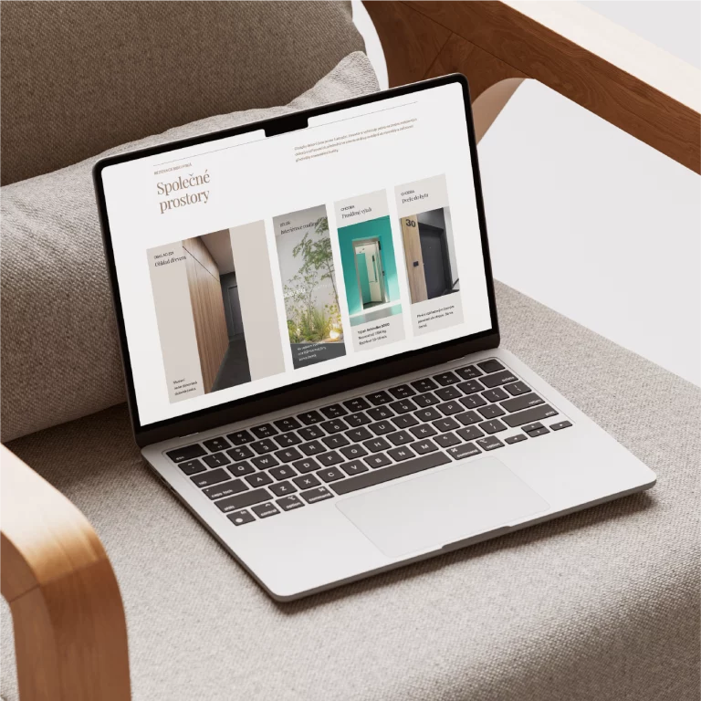 Prodejní web Rezidence Biskupská