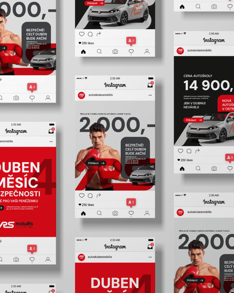RS Mobilis - kampaň na sociálních sítích