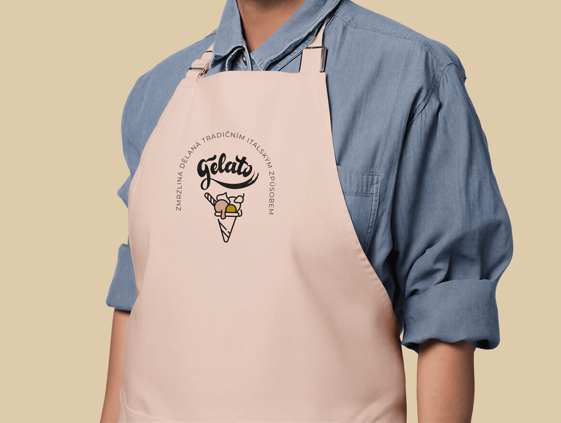 BRIM Gelato - zástěra