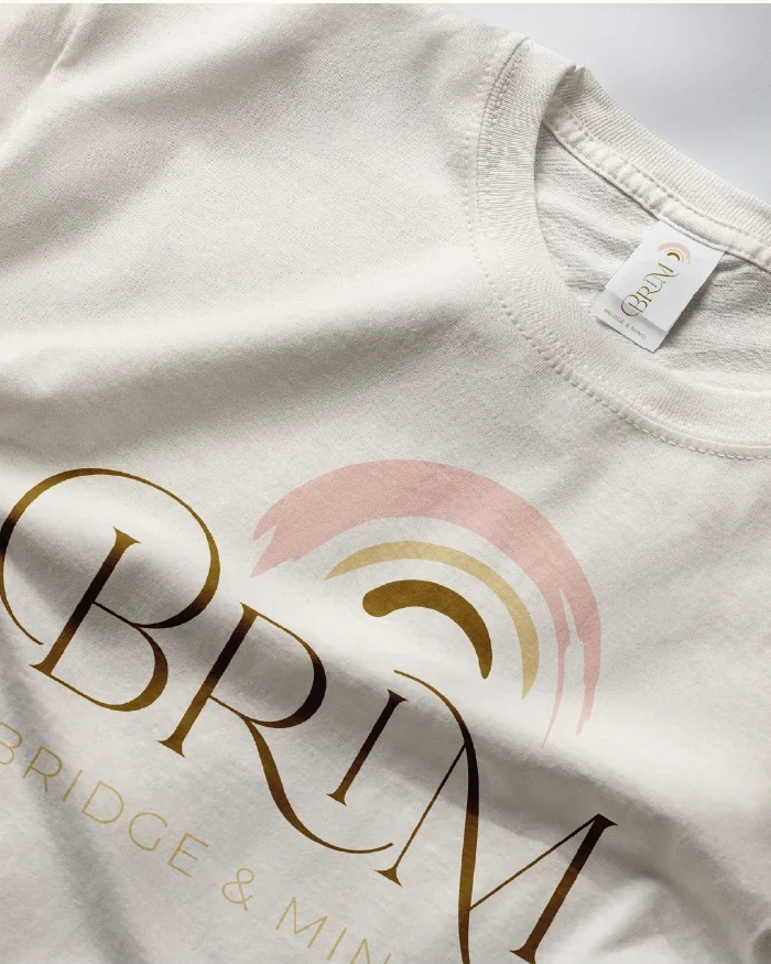 BRIM - logo na tričku
