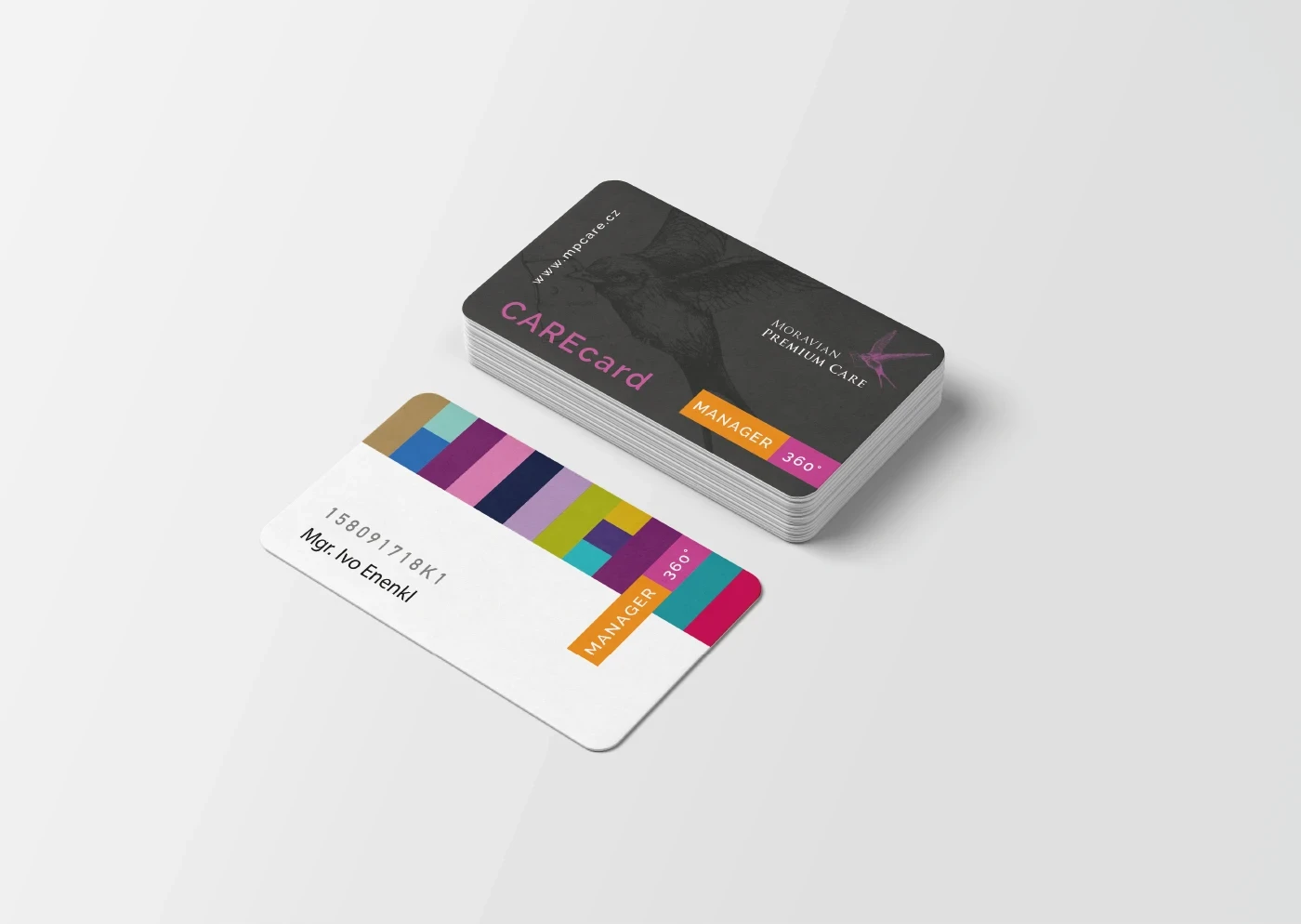 Moravian Premium Care - členské karty CARE card