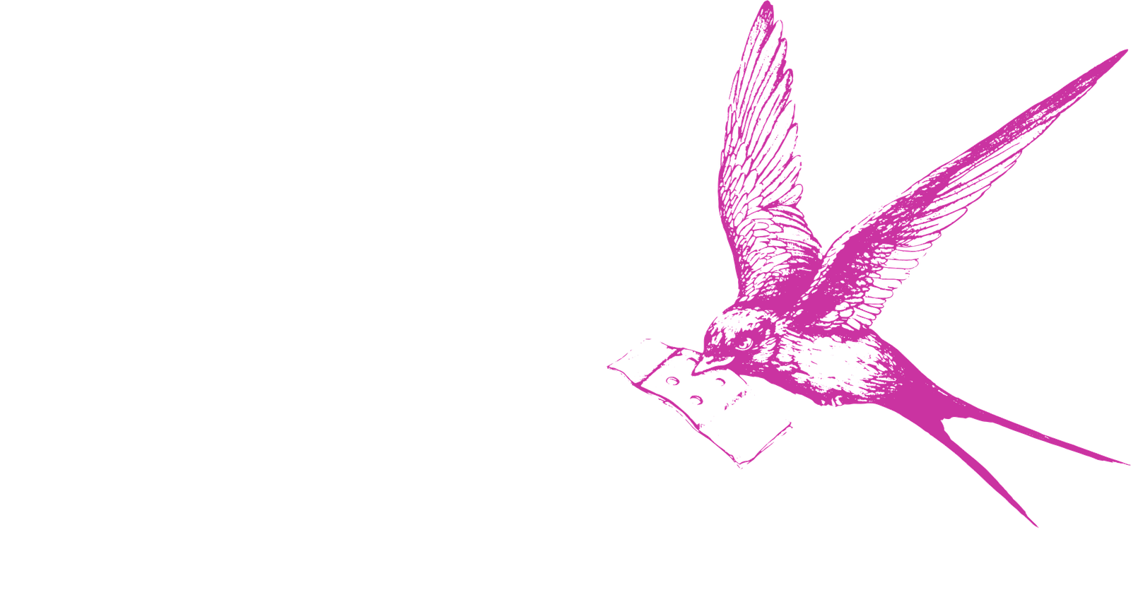 Inverzní logo na grafitovém pozadí