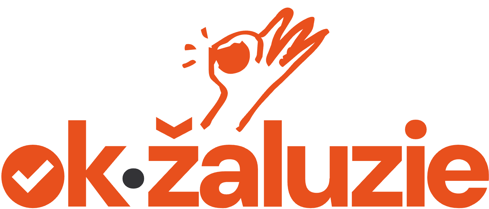 Logo OK žaluzie na výšku
