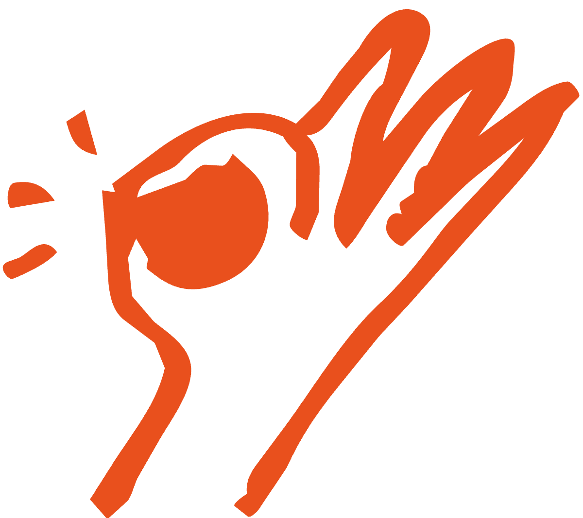 OK žaluzie - symbol ruky s gestem OK
