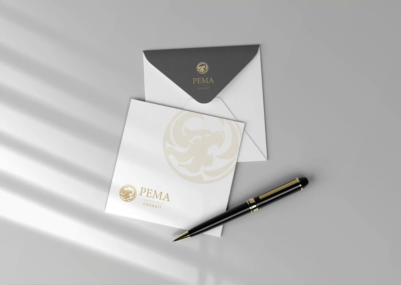 PEMA consult - obálka a přání